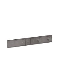 Hansgrohe Rainselect thermostaat inbouw 4 functies brushed black chrome Brushed Black Chrome 15382340