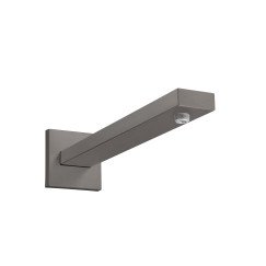 Hansgrohe  douchearm square 389mm brushed black chrome Brushed Black Chrome 27694340