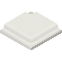 Villeroy & Boch Pro Architectura 3.0 vloertegel hoek 10x10cm 6mm mat neutral white Neutral White 3594C3000010
