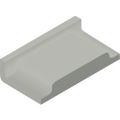 Villeroy & Boch Pro Architectura 3.0 vloertegel strip 5x10cm 6mm mat secret grey Secret Grey 3593C3600010