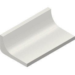 Villeroy & Boch Pro Architectura 3.0 vloertegel plint 5x10cm 6mm mat neutral white Neutral White 3589C3000010