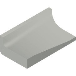 Villeroy & Boch Pro Architectura 3.0 vloertegel hoekplint 5x10cm 6mm mat secret grey Secret Grey 3586C3600010