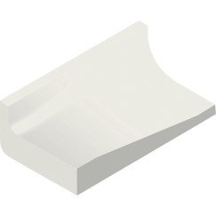 Villeroy & Boch Pro Architectura 3.0 vloertegel hoekplint 5x10cm 6mm mat neutral white Neutral White 3586C3000010