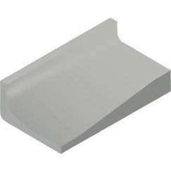 Villeroy & Boch Pro Architectura 3.0 vloertegel hoekplint 5x10cm 6mm mat secret grey Secret Grey 3585C3600010