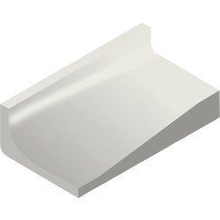 Villeroy & Boch Pro Architectura 3.0 vloertegel hoekplint 5x10cm 6mm mat neutral white Neutral White 3585C3000010