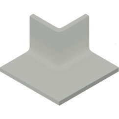 Villeroy & Boch Pro Architectura 3.0 vloertegel hoekplint 10x10cm 6mm mat secret grey Secret Grey 3575C3600010