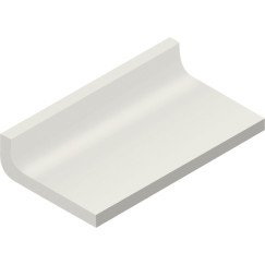 Villeroy & Boch Pro Architectura 3.0 vloertegel plint 5x10cm 6mm mat neutral white Neutral White 3570C3000010