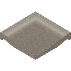 Villeroy & Boch Pro Architectura 3.0 vloertegel hoek 10x10cm 6mm mat r10 clay brown Clay Brown 2609C4710010