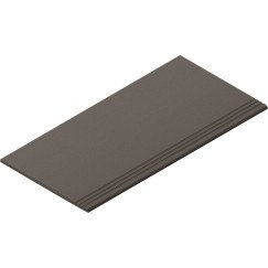 Villeroy & Boch Pro Architectura 3.0 vloertegel trede 30x60cm 9mm mat rect r10 sol.grey Solid Grey 2231C4900010
