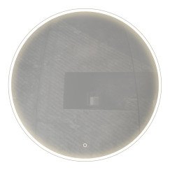Wavedesign Round spiegel rond 80cm ledlicht en verwarming Spiegelend 5840180780