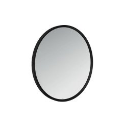 Axor Universal spiegel rond 60cm met rand mat zwart Mat Zwart 42848670