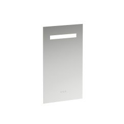 Laufen Leelo spiegel 80x45cm m/3 touch sens. on/off dim, kleur Spiegelend H4476139501441
