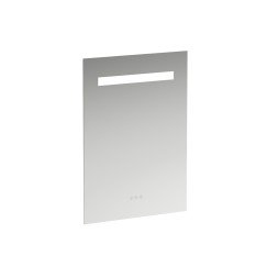 Laufen Leelo spiegel 80x55cm m/3 touch sens. on/off dim, kleur Spiegelend H4476239501441