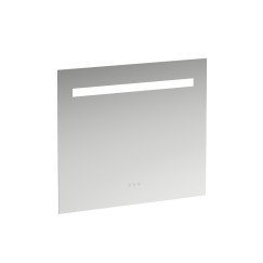 Laufen Leelo spiegel 70x80cm m/3 touch sens. on/off dim, kleur Spiegelend H4476439501441