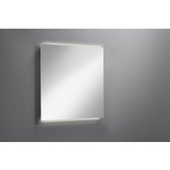 Novio Rocco spiegel 60x65cm indirect led horiz. boven+onder Spiegelend 