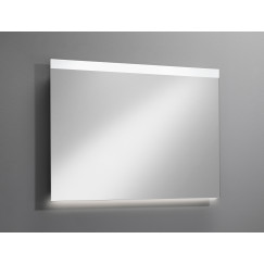 Novio Led Line spiegel 120x80 met led verlichting en verwarming Spiegelend 