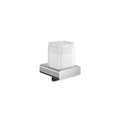 Geesa Shift Collection zeepdispenser 200ml mat glas chroom Chroom 919916-02