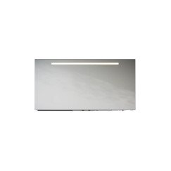 Looox M-line spiegel 160x60cm met verlichting met verwarming Spiegelend SPV1600-600B