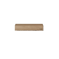 Looox Wood Collection mini base shelf 40cm eiken old grey Eiken Old Grey WMBS400