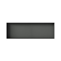 Looox Colour Box inbouwnis 90x30cm mat zwart Mat Zwart CBOX90MZ