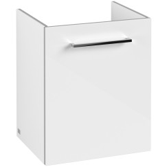 Villeroy & Boch Avento onderkast wastafel 43x51cm deur li crystal white Crystal White A88700B4