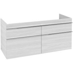 Villeroy & Boch Venticello wastafelonderkast 1253x590x502mm white wood White Wood A93001E8