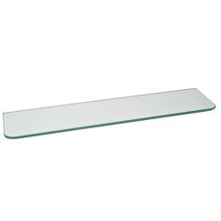 Emco  glasplaat voor planchet kristalglas helder 50cm Kristalglas Helder 501000090