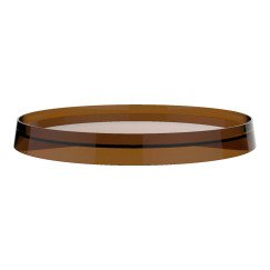 Laufen Kartell By Laufen plateau los rond 18,3cm amber Amber H3983350810011