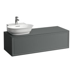 Laufen The New Classic lade element 117,5x45,5cm uitsp.links traffic grey Traffic Grey H4060850856271