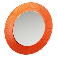 Laufen Kartell By Laufen spiegel 78cm led met rand oranje Oranje H3863330820001