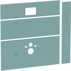 Geberit Gis Easy gipsplaat 130x130 v/toiletmodule frontbediening  442.331.00.1